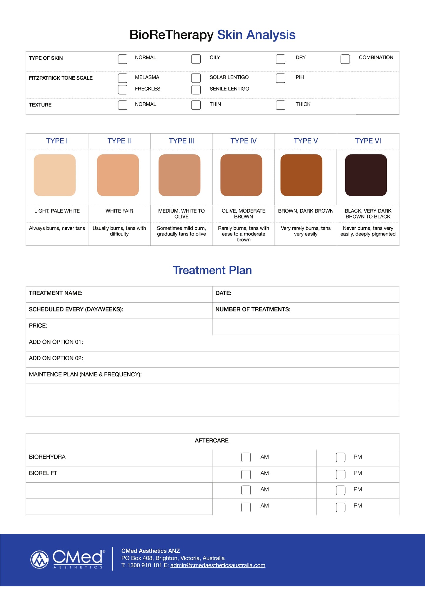 BioReTherapy Client Consult Pamphlet - PAMPHLETS 20 units ONLY