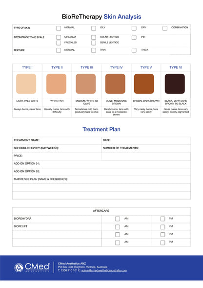 BioReTherapy Client Consult Pamphlet - PAMPHLETS 20 units ONLY